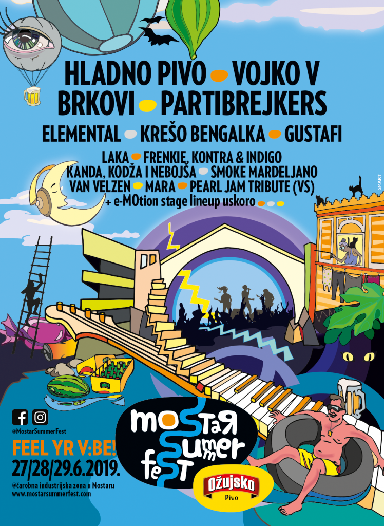 Mostar Summer Fest, Mostar Summer Fest