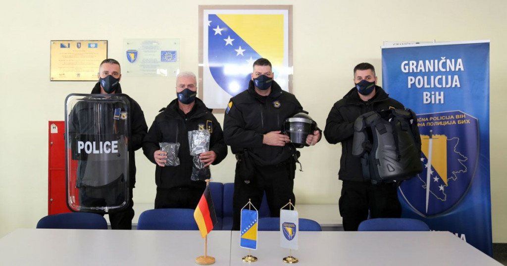 Donacija opreme za Graničnu policiju BiH