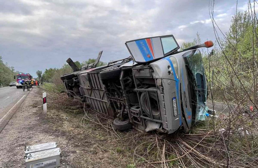 Mađarska prometna nesreća autobus