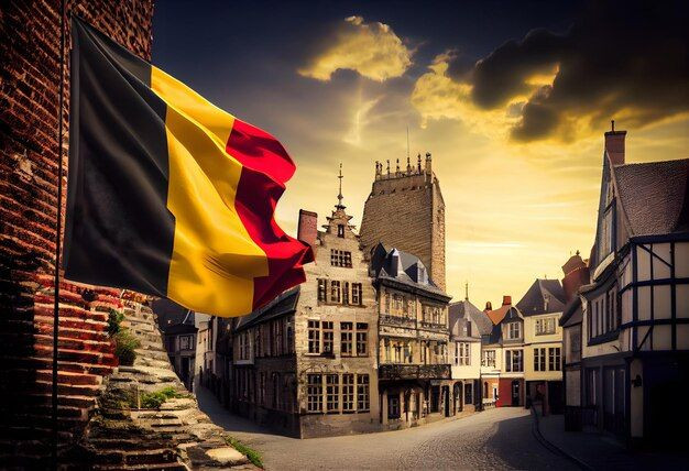 Belgija zastava