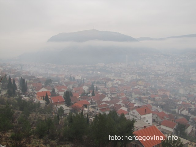 Mostar, magla