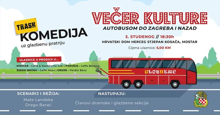 Autobus smijeha dolazi u Mostar i Hercegovinu: Autobusom do Zagreba i nazad