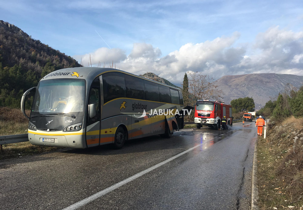 Mostar: Globtourov autobus planuo u vožnji