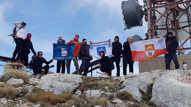 PD Prisoje i HPD Mosor organizirali uspon na Vitrenik – vrh planine Tušnice