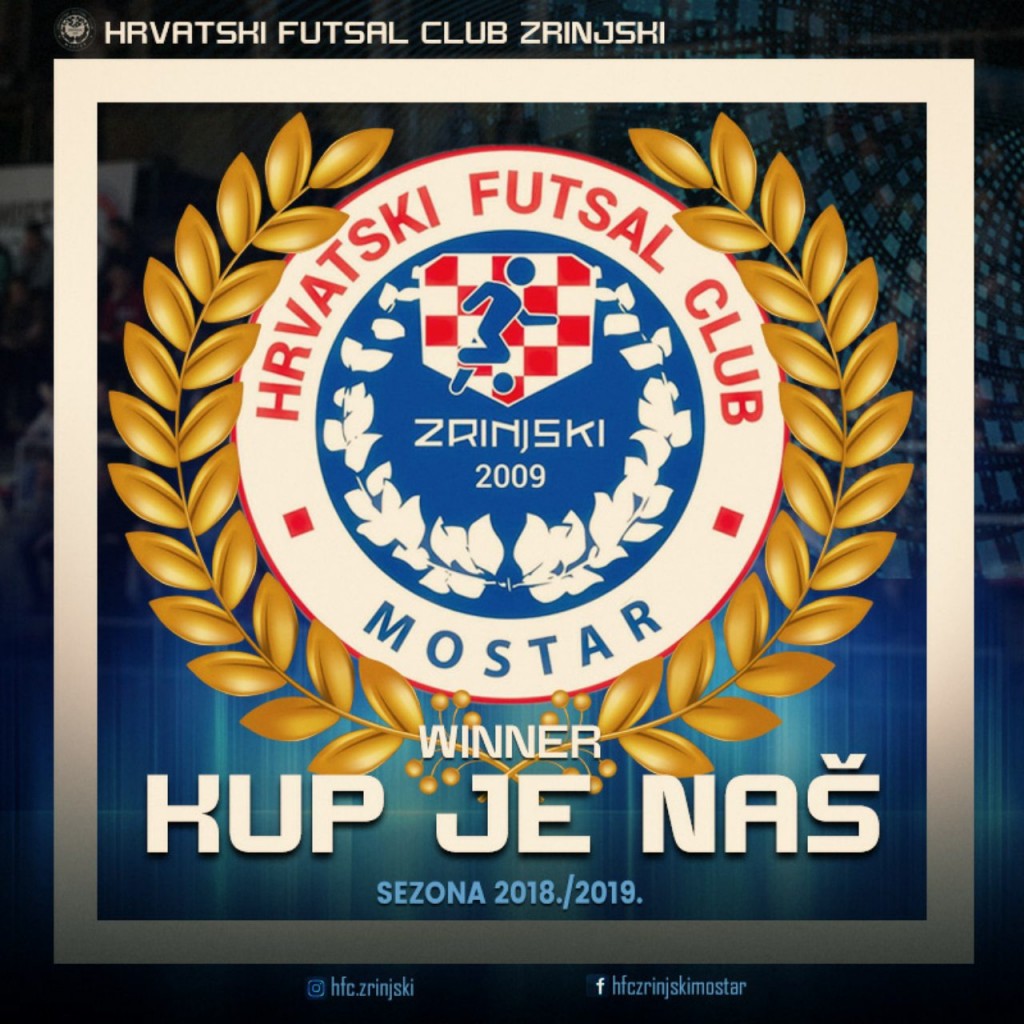 HFC Zrinjski osvojio prvi trofej u ovoj sezoni