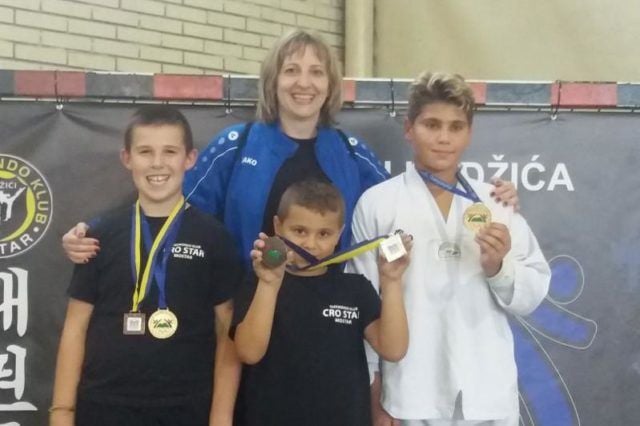 Troje natjecatelja taekwondo kluba Cro Star izborilo za čak 5 medalja