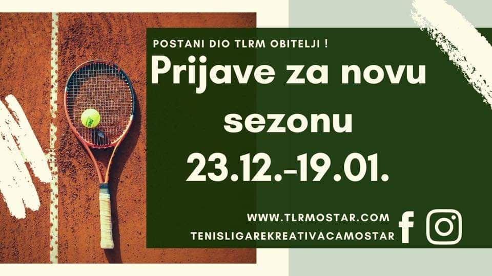 tenis liga rekreativaca , Mostar