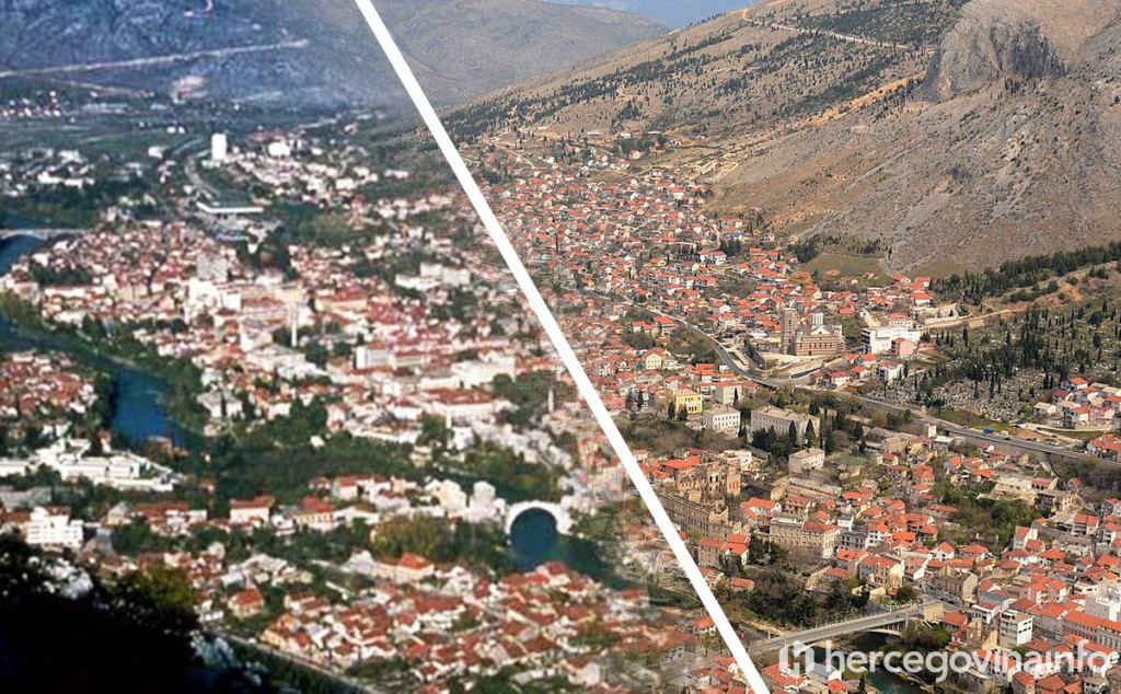 Mostar nekad i danas