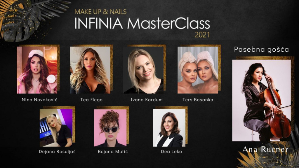 Infinia d.o.o., Mostar, beauty industrija, Infinia MASTER CLASS 2021