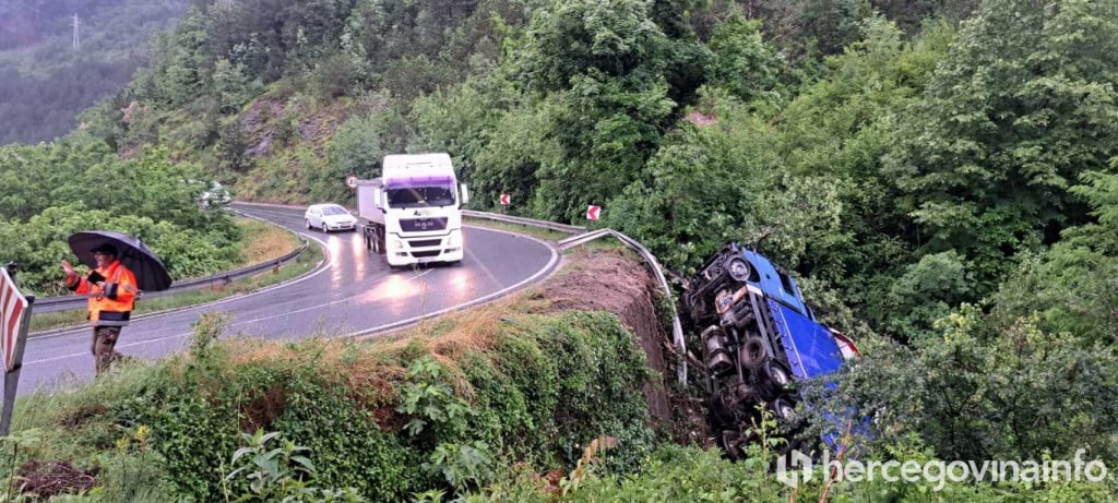 Kamion nesreća Jablanica