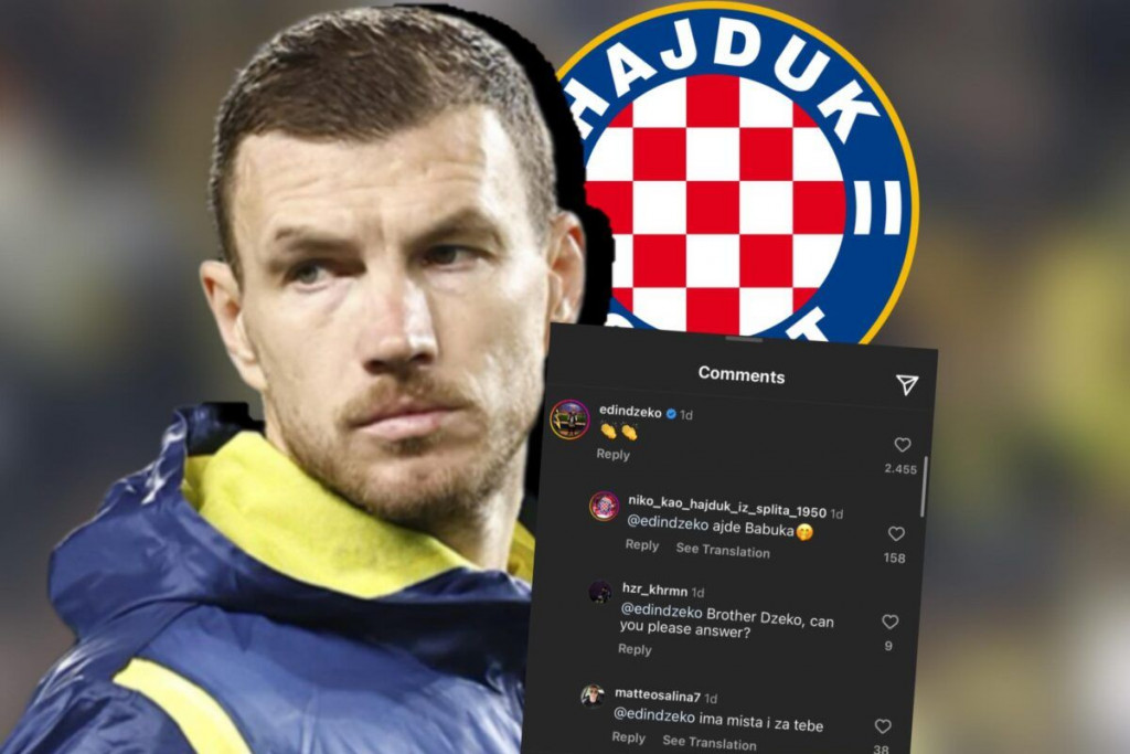 Edin Džeko Hajduk