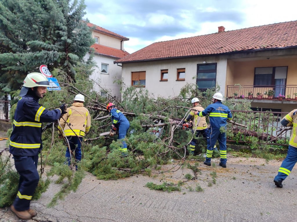 Nevrijeme u Širokom Brijegu