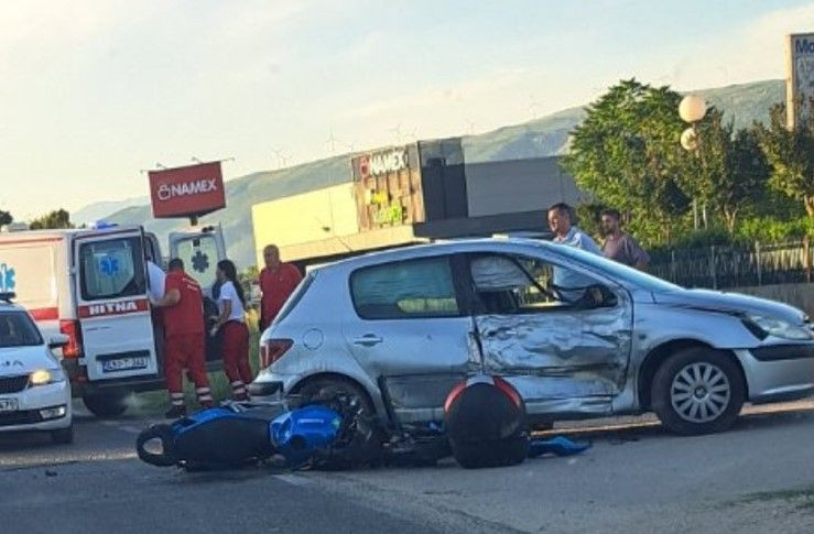 Prometna nesreća Buna motociklist