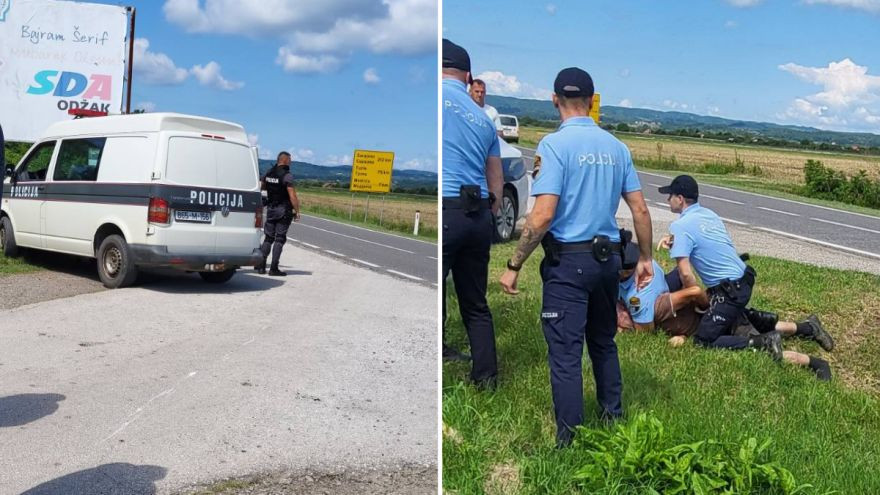 Odžak policajci i poljoprivrednici