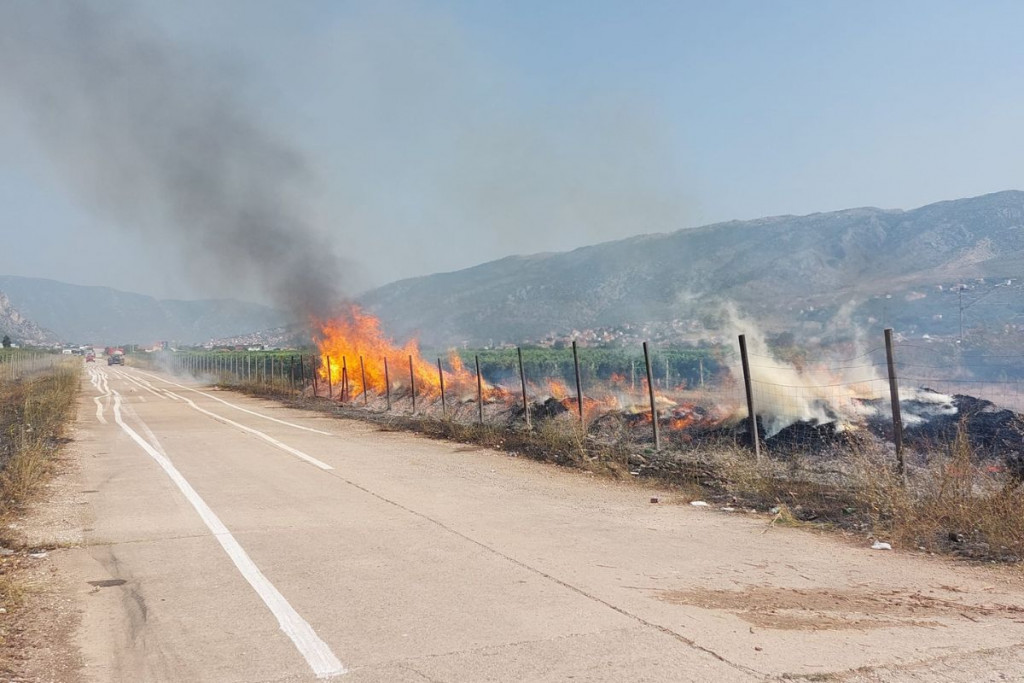 Požar carski vinogradi mostar