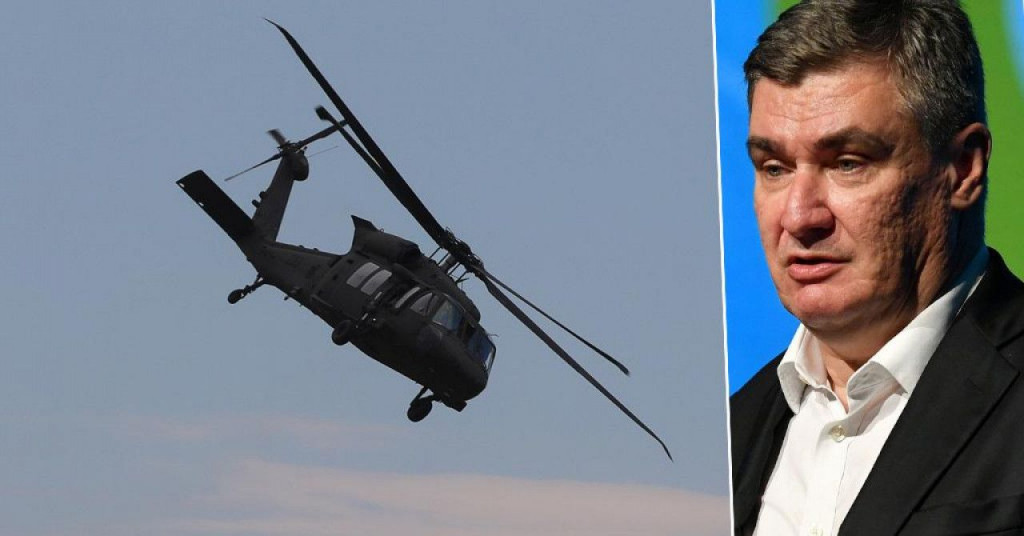 Zoran Milanović helikopter