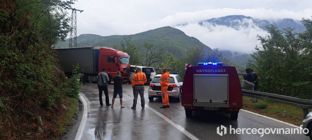 Jablanica šleper nesreća