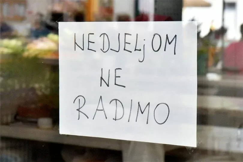 neradna nedjelja