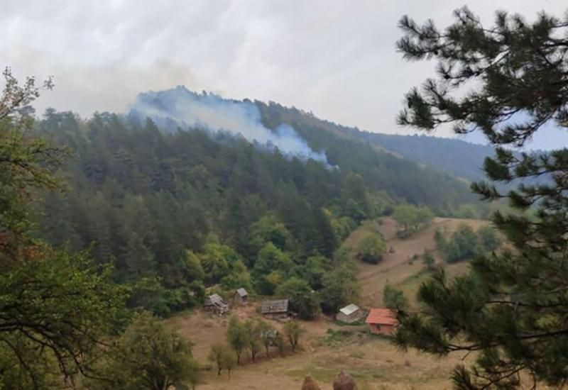 požar Srebrenica