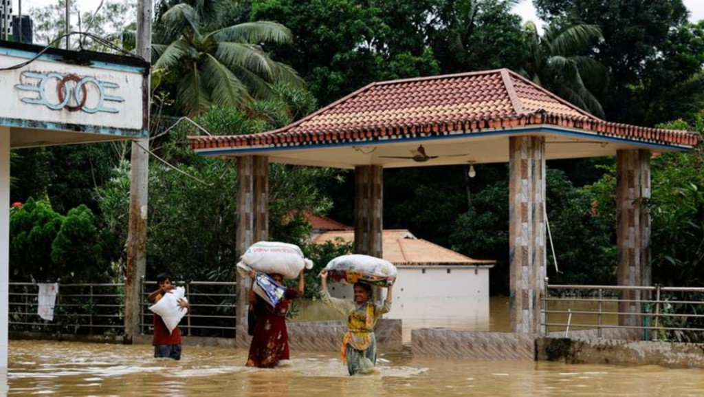 Bangladeš riža poplave