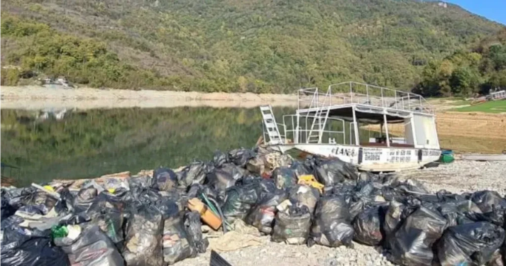 Jablaničko jezero čišćenje