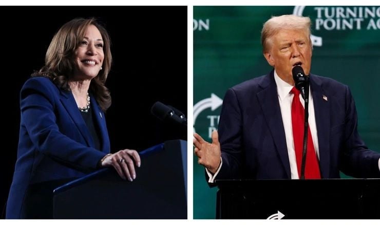 Kamala Harris i Donald Trump