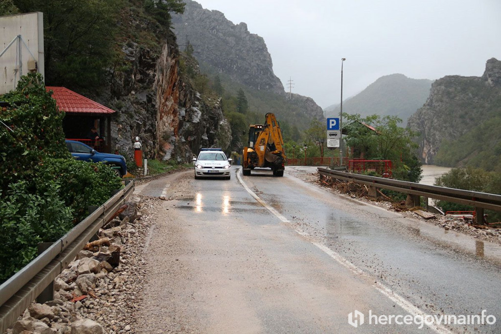 Sanacija ceste u Donjoj Jablanici