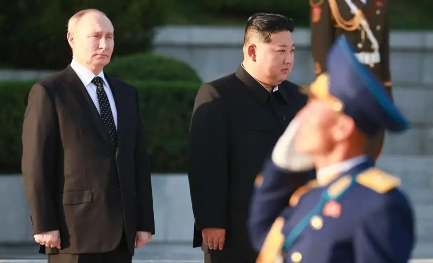 Vladimir Putin i Kim Jong-un u srpnju u Moskvi