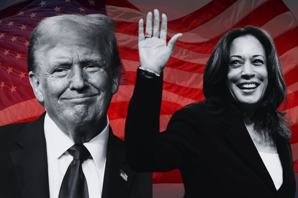 Donald Trump Kamala HArris