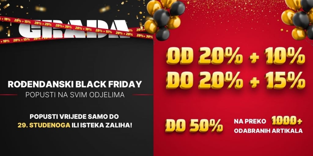 Građa poslovnica u Imotiskom black friday popusti