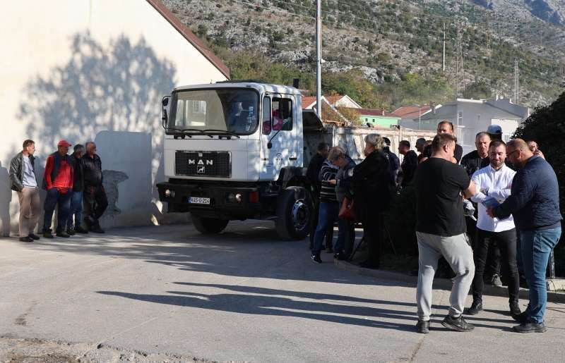 Prosvjed bivših radnika Komosa u Mostaru