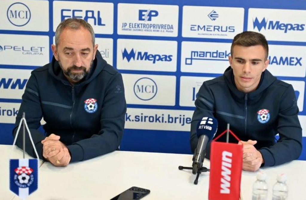 Toni Karačić i Ivan Jukić NK Široki Brijeg