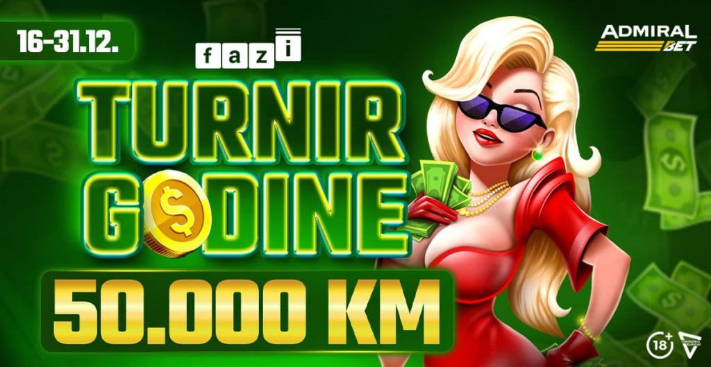 Admiral bet slot turnir godine 