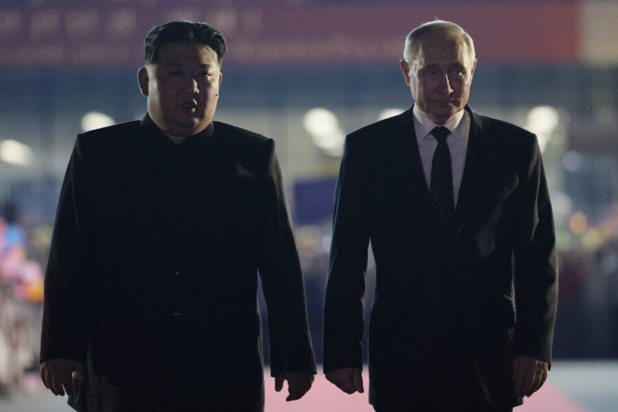 Kim Jong Un i Vladimir Putin