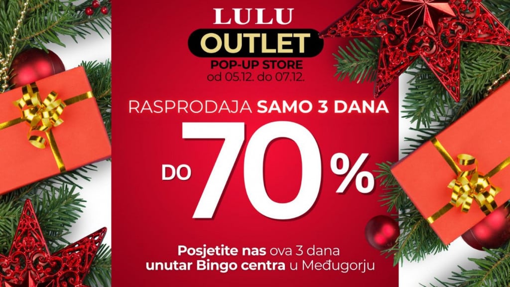  Lulu Outlet sniženje