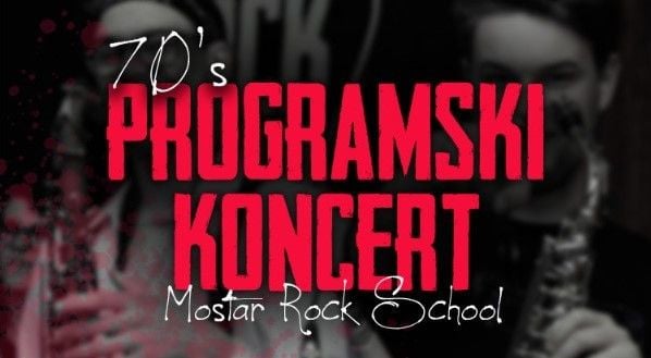 Mostar rock school najava koncerta