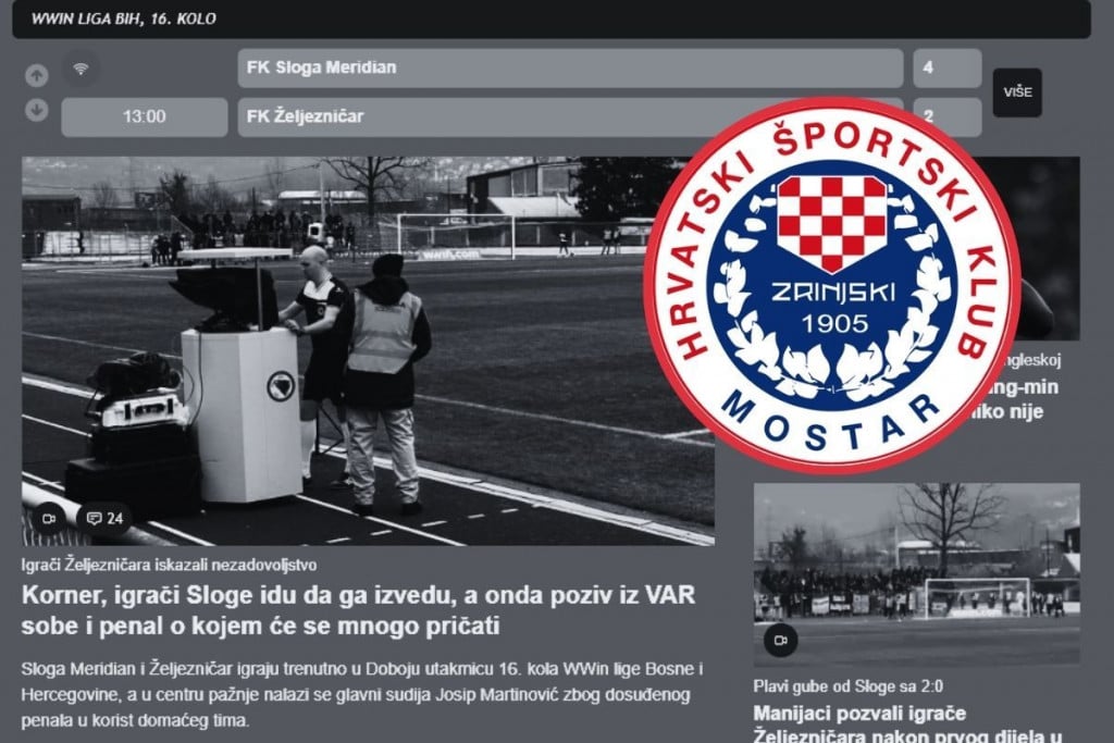 Zrinjski i SportSport.ba