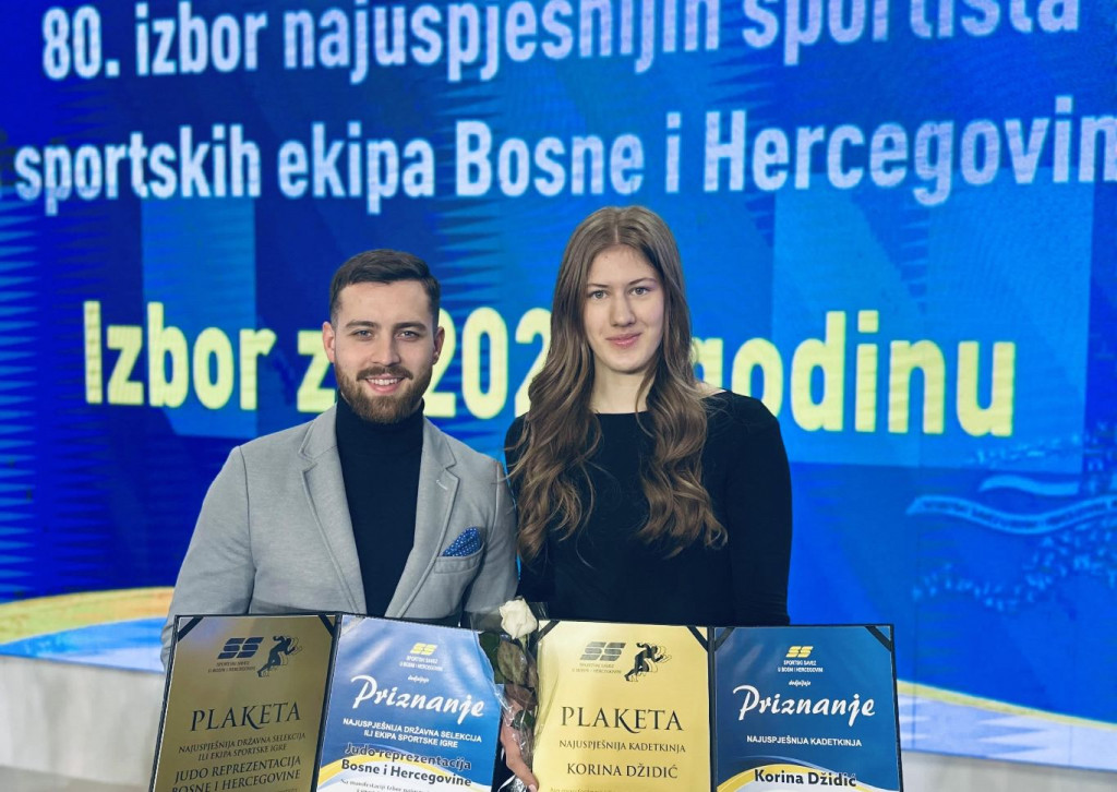 Korina Džidić najbolja mlada sportašica BiH