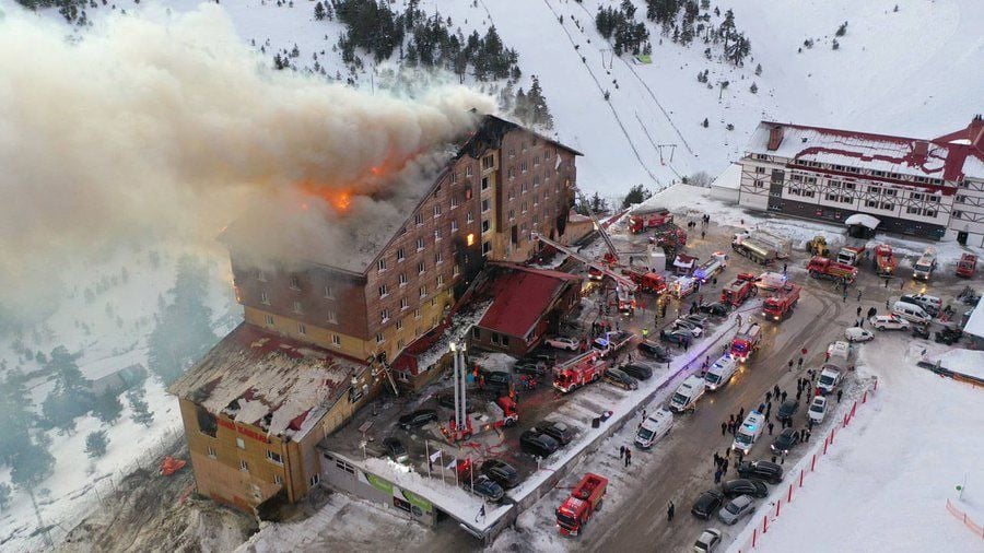 Požar u hotelu u Turskoj