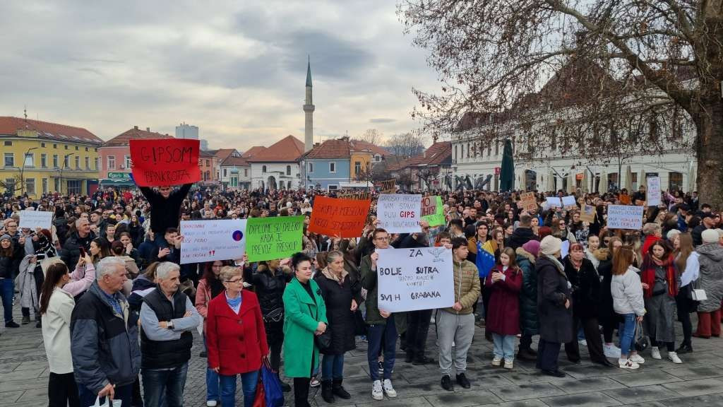 prosvjed Tuzla