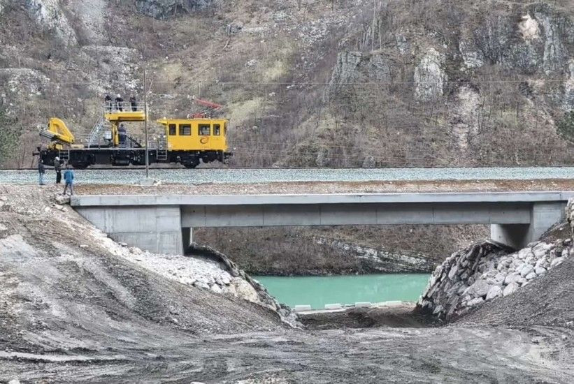 Pruga u Donjoj Jablanici