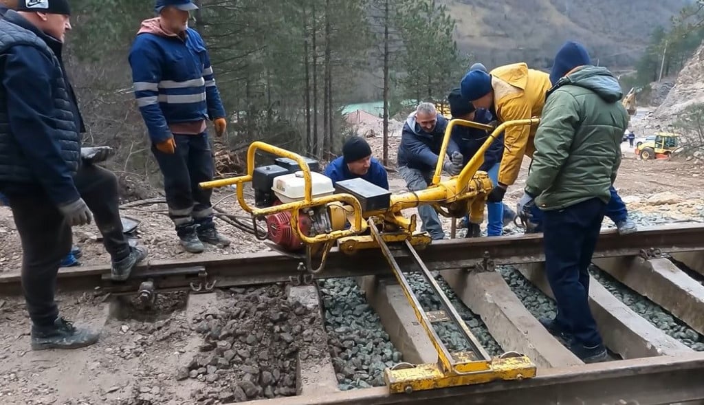 Sanacija željezničke pruge u Donjoj Jablanici